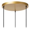 Lucide TASMAN Pendant Light gold, brass, 3-light sources