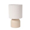Lucide WOOLLY Table lamp beige, 1-light source