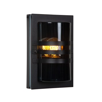 Lucide PRIVAS Outdoor Wall Light black, 1-light source
