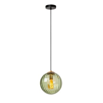 Lucide MONSARAZ Pendant Light black, 1-light source