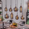 Talok Pendant Light black, 8-light sources