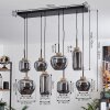 Talok Pendant Light black, 8-light sources
