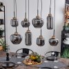 Talok Pendant Light black, 8-light sources