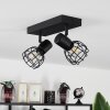 Piment Ceiling Light black, 2-light sources