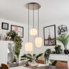 Verbania Pendant Light matt nickel, 3-light sources