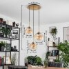 Calapa Pendant Light brass, 3-light sources