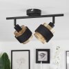 Cottard Ceiling Light black, 2-light sources