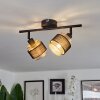 Cottard Ceiling Light black, 2-light sources