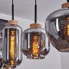 Talok Pendant Light black, 4-light sources