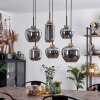 Talok Pendant Light black, 6-light sources
