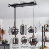 Talok Pendant Light black, 6-light sources
