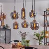 Talok Pendant Light black, 6-light sources