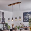 Sundsvall Pendant Light Ecru, black, 4-light sources