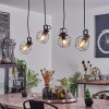 Sundsvall Pendant Light Ecru, black, 4-light sources