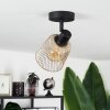 Guitton Ceiling Light black, 1-light source