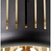 Brilliant Tyas Ceiling Light black, 1-light source