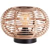 Brilliant Woodball Table lamp black, 1-light source