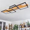 Pompu Ceiling Light LED black, 1-light source