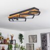 Pompu Ceiling Light LED black, 1-light source