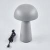 Telve Table lamp LED grey, 1-light source