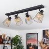 Guitton Ceiling Light black, 4-light sources