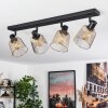 Guitton Ceiling Light black, 4-light sources