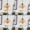 Calapa Pendant Light brass, 4-light sources