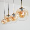 Calapa Pendant Light brass, 4-light sources