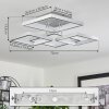 Bacolod Ceiling Light LED aluminium, 1-light source