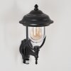 Jeannot Outdoor Wall Light black, 1-light source, Motion sensor