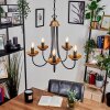 Cassague chandelier black, 5-light sources