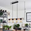 Lemou Pendant Light black, 4-light sources