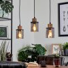 Loursin Pendant Light black, 3-light sources