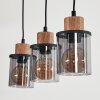 Loursin Pendant Light black, 3-light sources