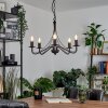 Oulandou chandelier black, 5-light sources