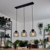 Piment Pendant Light black, 3-light sources