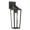 RUONI Outdoor Wall Light black, 1-light source