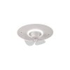 Reality Nybro ceiling fan white, 1-light source, Remote control