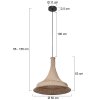 Steinhauer Marrakesch Pendant Light black, 1-light source