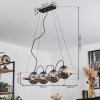 Duchemin Pendant Light Ecru, black, 4-light sources