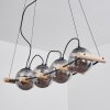 Duchemin Pendant Light Ecru, black, 4-light sources
