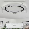 Leroux Ceiling Light LED white, 1-light source