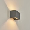 Badajoz Wall Light grey, 1-light source