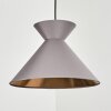 Pliche Pendant Light gold, black, 1-light source