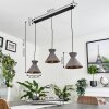 Pliche Pendant Light black, 3-light sources