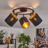 Alsen Ceiling Light black, 3-light sources