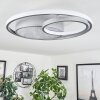 Vignier Ceiling Light LED titanium, 1-light source