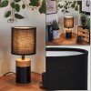 Lorrain Table lamp Wood like finish, 1-light source