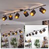 Alsen Ceiling Light black, 6-light sources