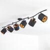 Alsen Ceiling Light black, 6-light sources